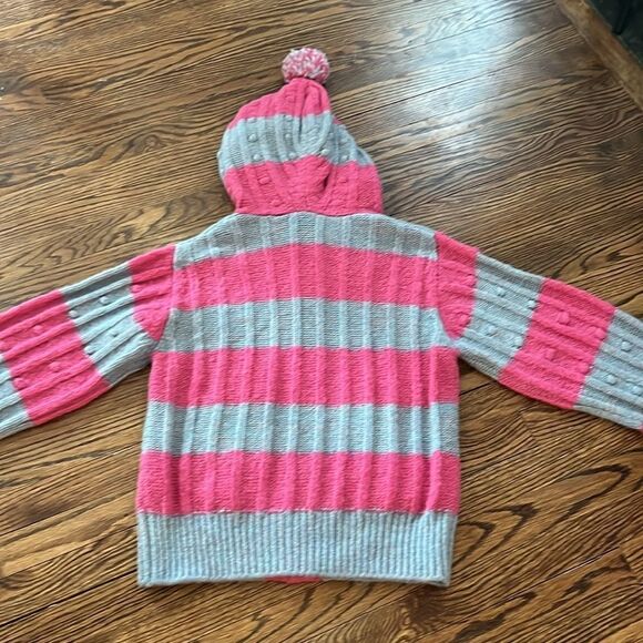 LoveShackFancy Pink and Gray Cardigan Sweater - Picture 13 of 14